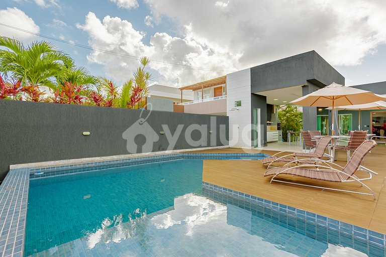Pefeita casa 5 Suítes e Piscina - Paraíso dos Lagos