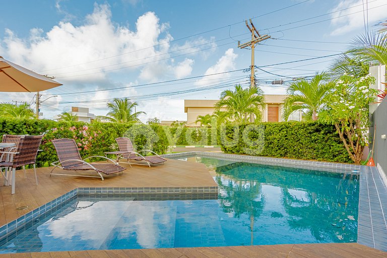 Beautiful house with 4 suites and a pool - Paraíso dos Lagos