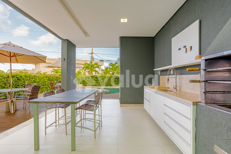 Hermosa casa con 4 suites y piscina - Paraíso dos Lagos
