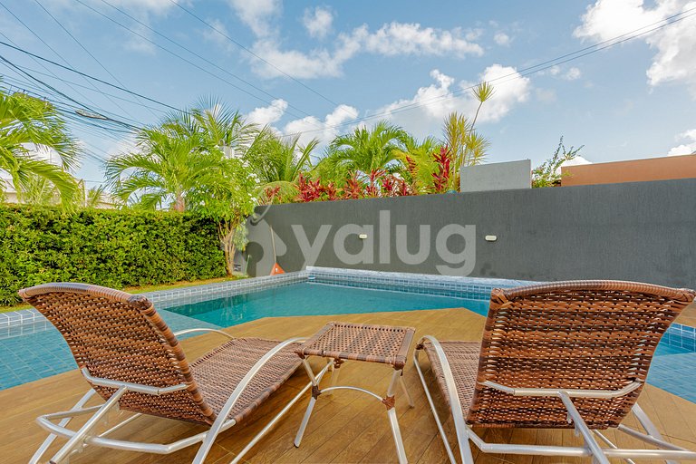 Pefeita casa 5 Suítes e Piscina - Paraíso dos Lagos
