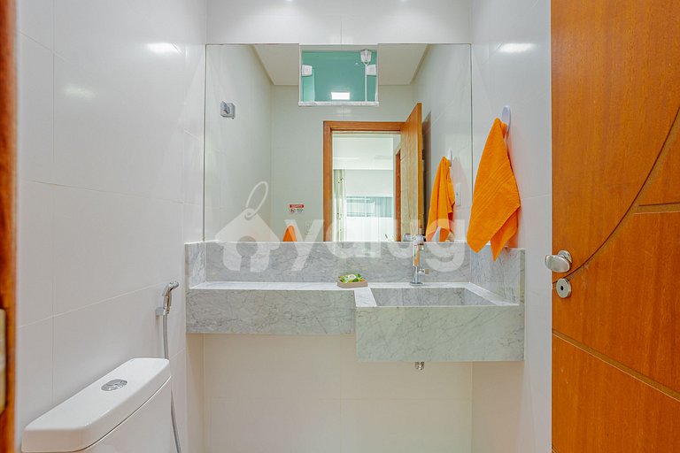 Hermosa casa con 4 suites y piscina - Paraíso dos Lagos