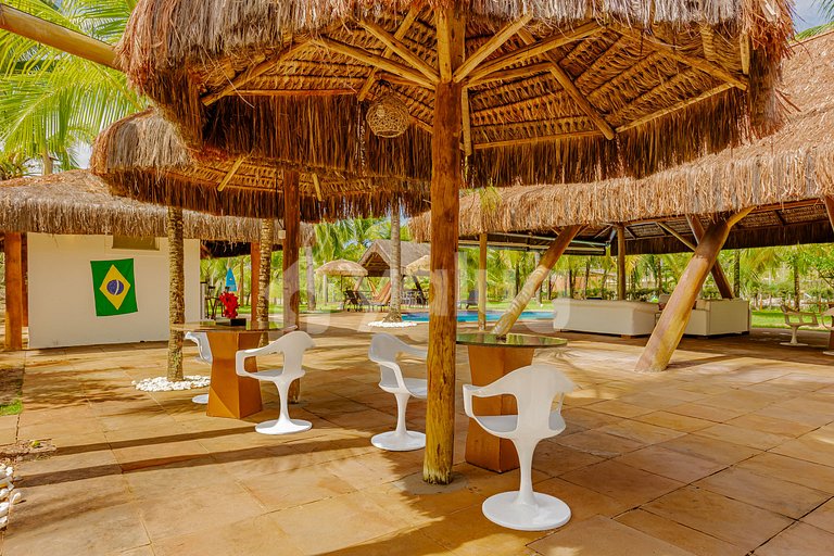 Casa con piscina, 6 suites, a 50 m de la playa - Busca Vida