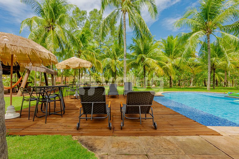 Casa con piscina, 6 suites, a 50 m de la playa - Busca Vida