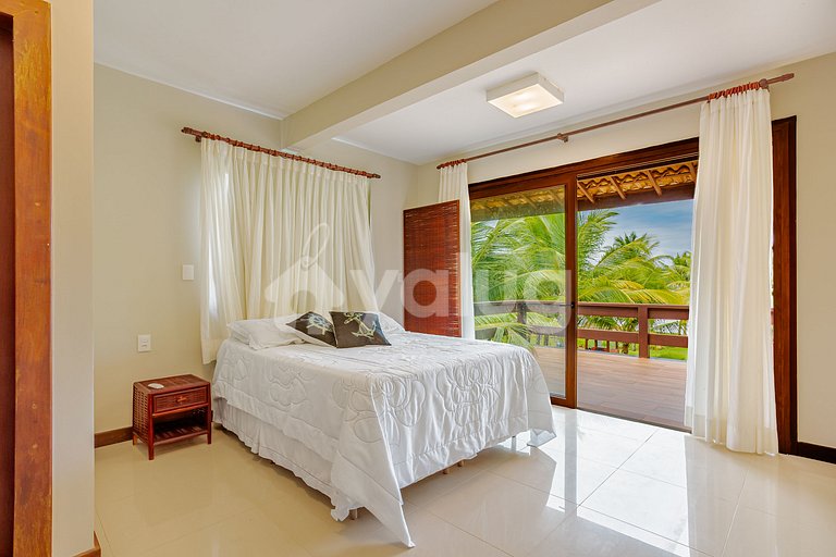Hermosa casa con 5 suites y piscina - Guarajuba