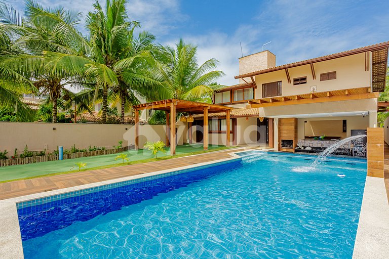 Beautiful House with 5 Suites and Pool - Guarajuba