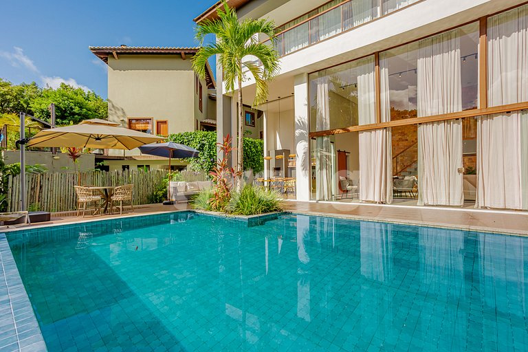 Casa de lujo con 4 suites y piscina - Praia do Forte