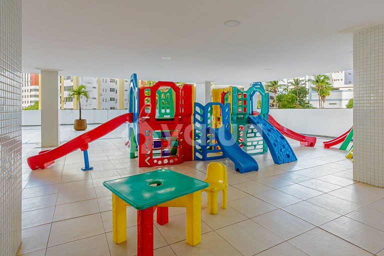 Hermoso apartamento con 2 suites - Pituba