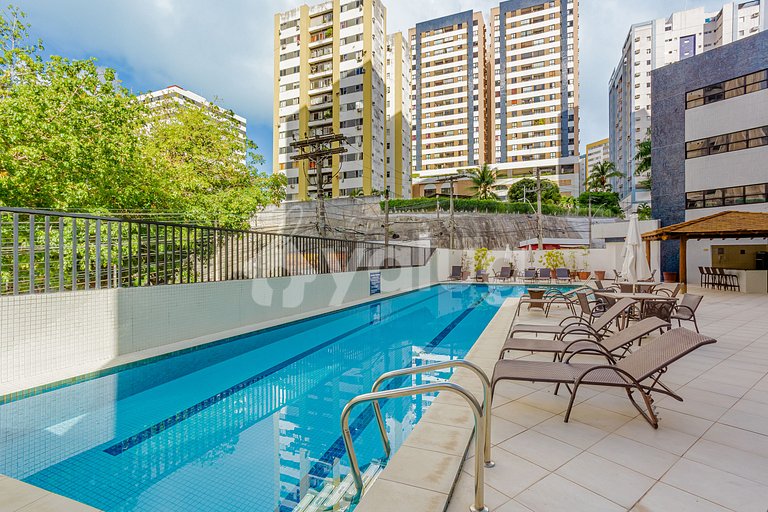 Lindo Apartamento 2 Suítes - Pituba