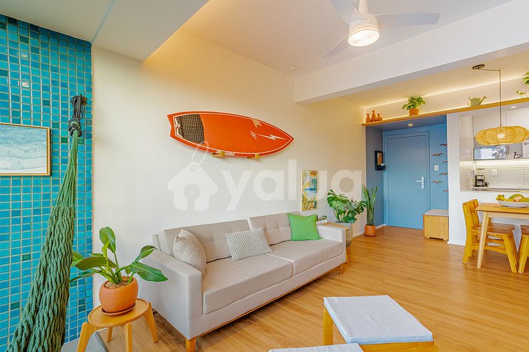 Hermoso apartamento con 2 suites - Pituba