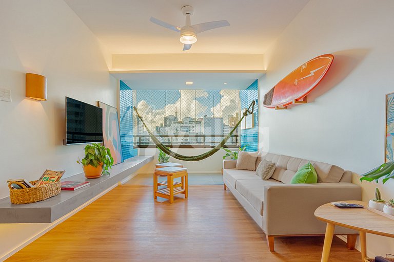 Hermoso apartamento con 2 suites - Pituba