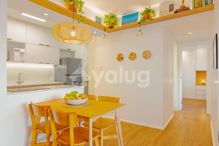 Hermoso apartamento con 2 suites - Pituba
