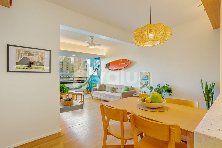 Hermoso apartamento con 2 suites - Pituba