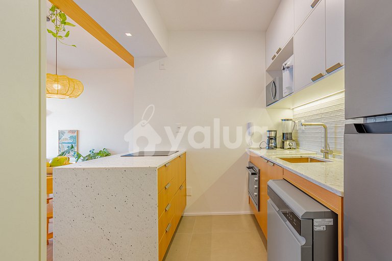 Hermoso apartamento con 2 suites - Pituba