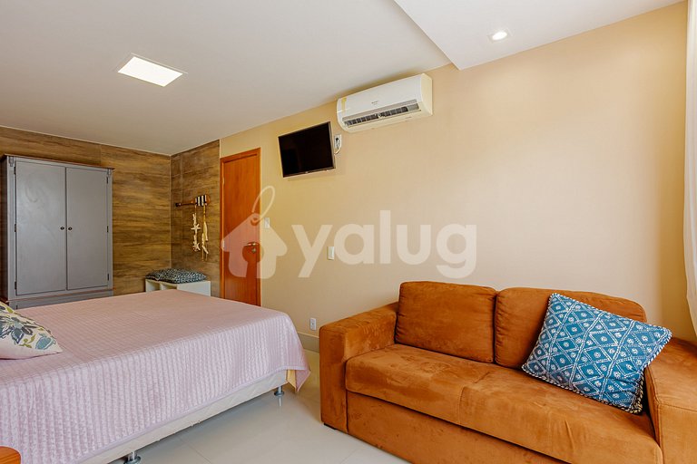 Lindo Apartamento 2 Quarto- Vista Mar, Guarajuba