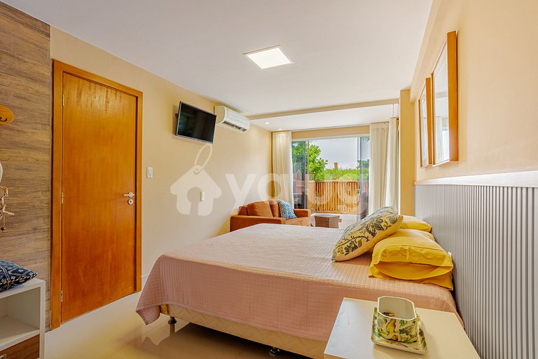 Lindo Apartamento 2 Quarto- Vista Mar, Guarajuba