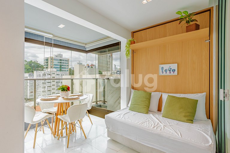 Lindo Studio a 100m da Praia da Barra