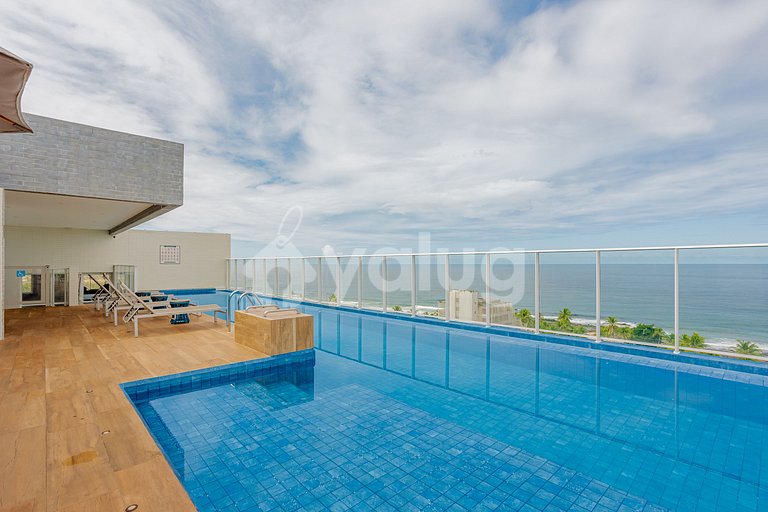 Perfect Apartment with Sea View and Pool - Stella Mares