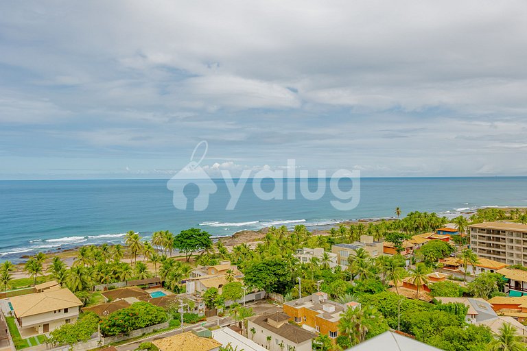 Perfeito Apartamento Vista a Mar c/ Piscina - Stella Mares