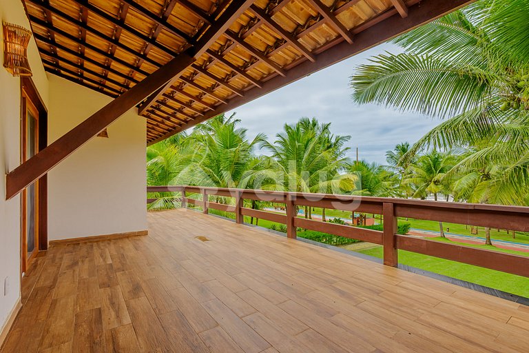 Hermosa casa con 5 suites y piscina - Guarajuba