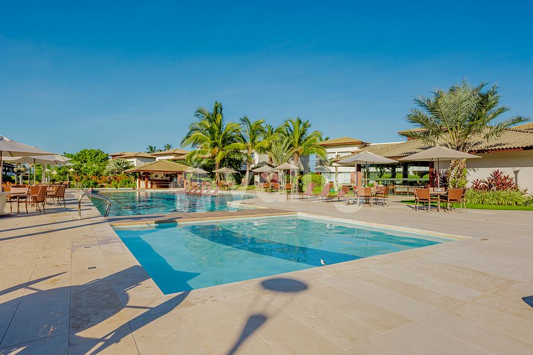 IM12 Great 3-bedroom apt in a beachfront cond. - Imbassaí