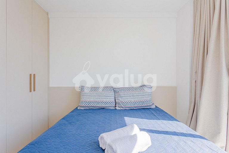 Apt 3 Cozy Bedrooms, Pé na Areia
