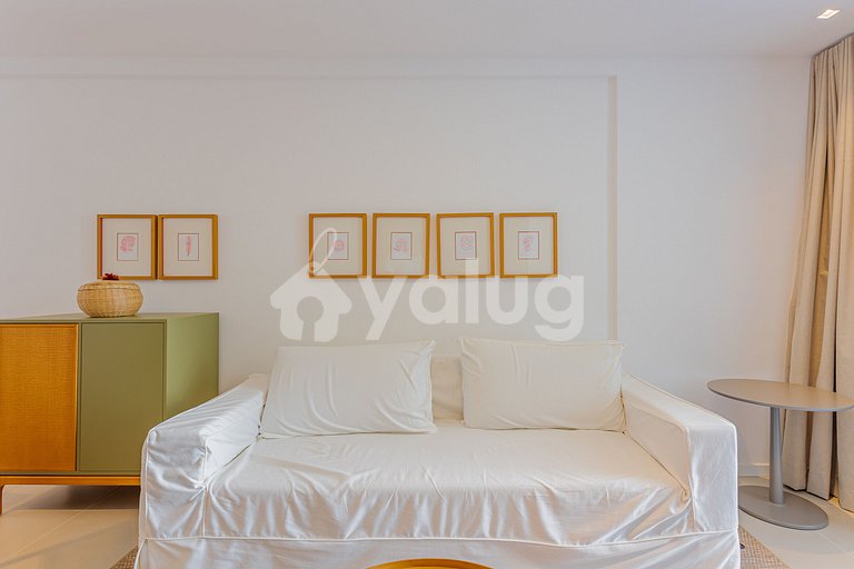 Apt 3 habitaciones acogedoras, Pé na Areia