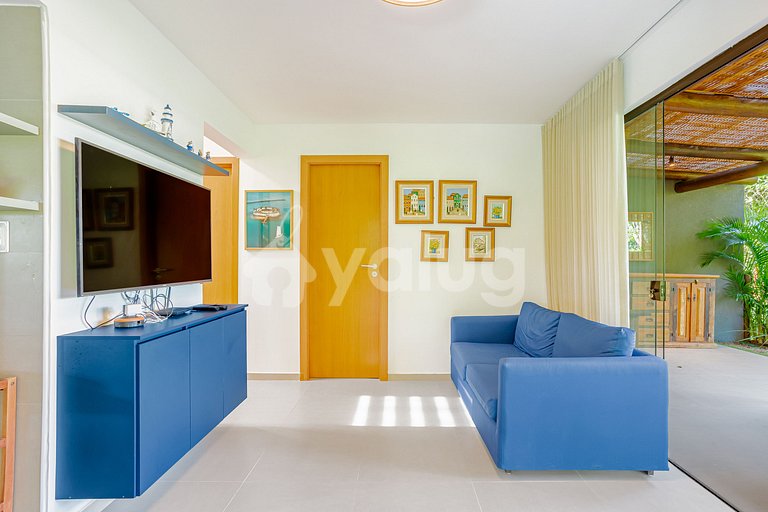 PF153 Perfect Duplex with pool, 4 suites, Praia do Forte