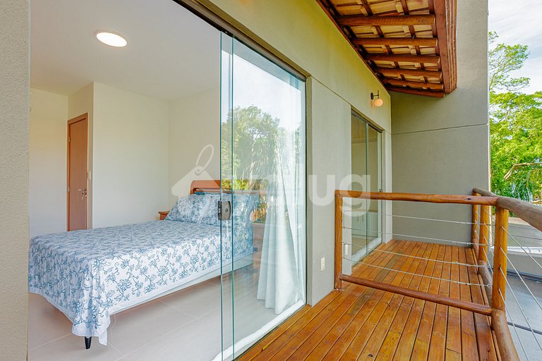 PF153 Perfect Duplex with pool, 4 suites, Praia do Forte