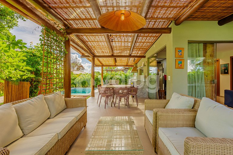 PF153 Perfect Duplex with pool, 4 suites, Praia do Forte