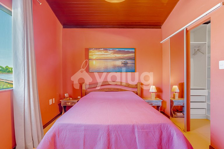 Casa Aconchegante 5/4 a 500m da Praia