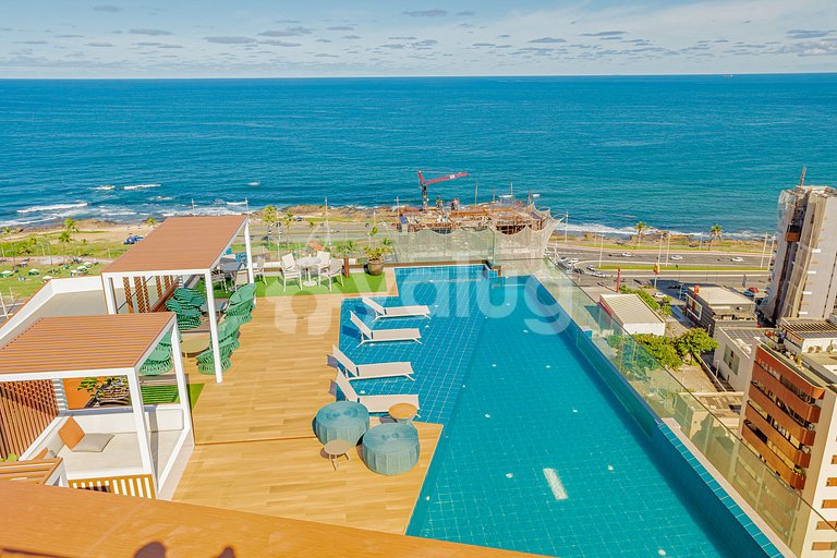 CZ03 Maravilhoso Studio - Cond. Melhor Vista do Costa Azul