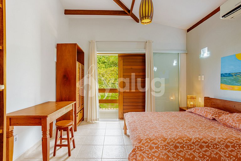 Maravilhosa Casa Pé na areia com Piscina e 5/4.