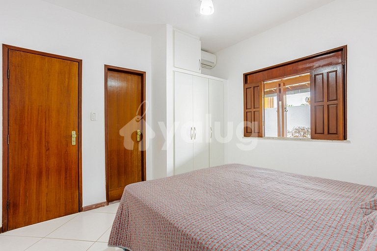 Maravilhosa Casa 5 Suítes a 550m da Praia