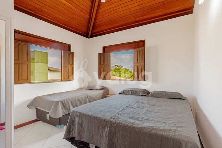 Maravilhosa Casa 5 Suítes a 550m da Praia