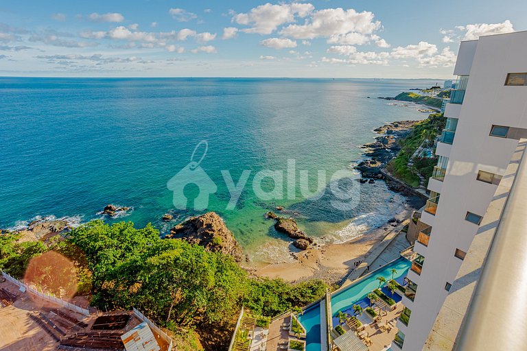 2-Bedroom Ap in Condo with Pool 40m from Ondina Beach