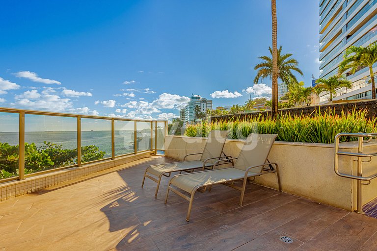 Apart 2/4 Cond. c/ Piscina 40m da Praia Ondina