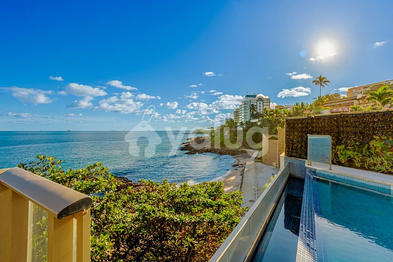 Apart 2/4 Cond. c/ Piscina 40m da Praia Ondina