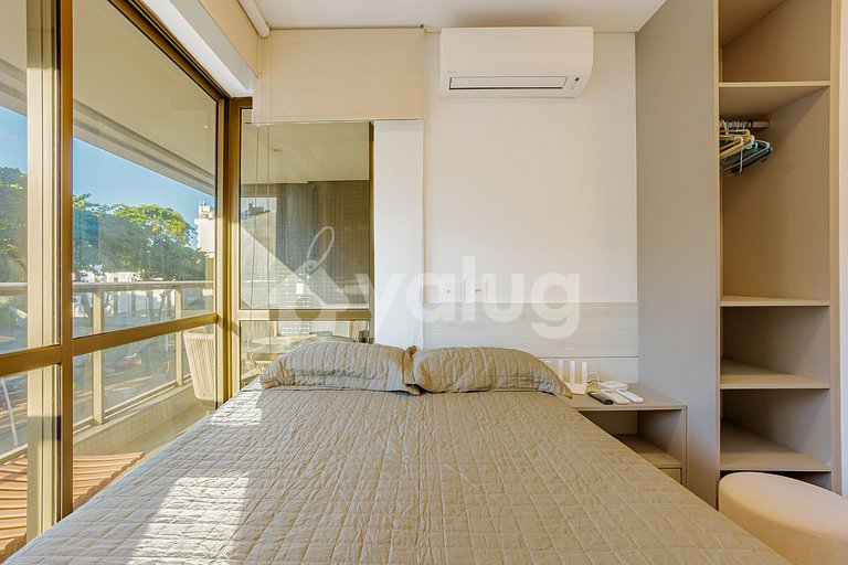 Apa de 2/4 cond. c/ Piscina a 40m de la playa de Ondina