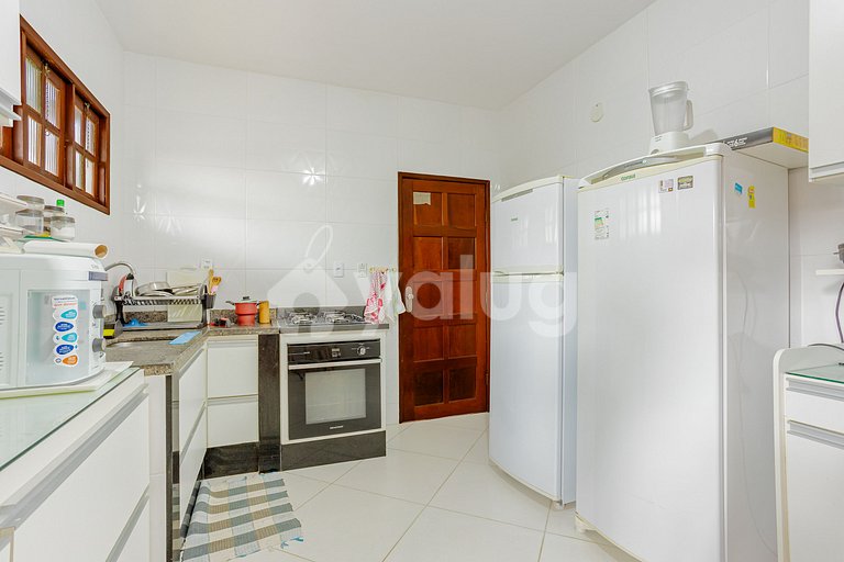 Maravilhosa Casa 5 Suítes a 550m da Praia