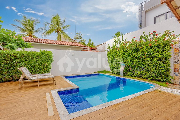 GB151 Casa perfecta con piscina 7/4 a 160m de la playa.