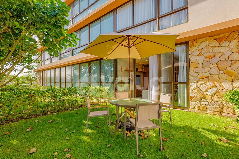 GB152 Apart de 3/4 en un cond. c/ piscina justo en la playa.