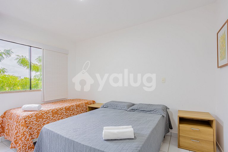 Apartamento 3/4 no Genipabu Summer Residence - Guarajuba