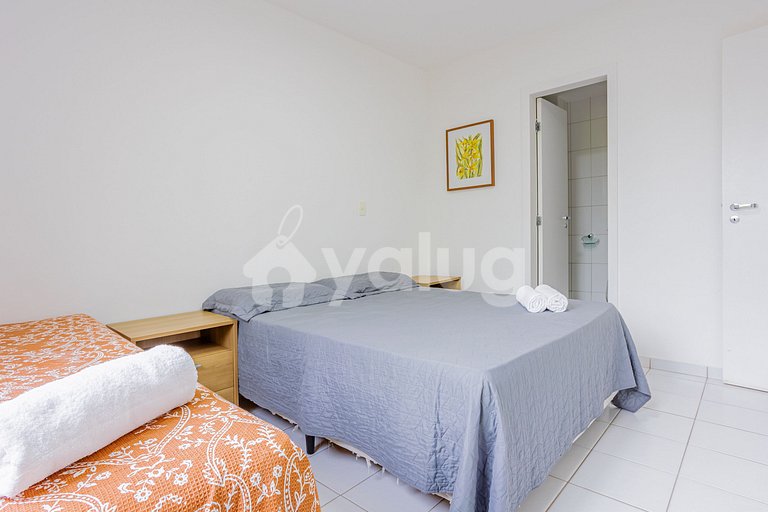 Apartamento 3/4 no Genipabu Summer Residence - Guarajuba