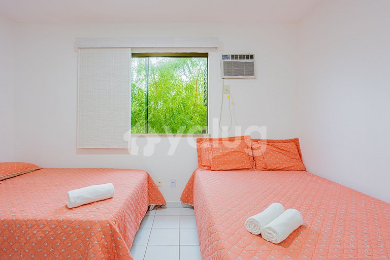 Apartamento 3/4 no Genipabu Summer Residence - Guarajuba