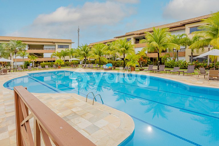 Apartamento 3/4 no Genipabu Summer Residence - Guarajuba