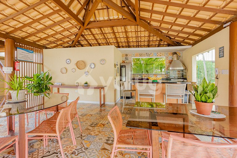 Apartamento 3/4 no Genipabu Summer Residence - Guarajuba