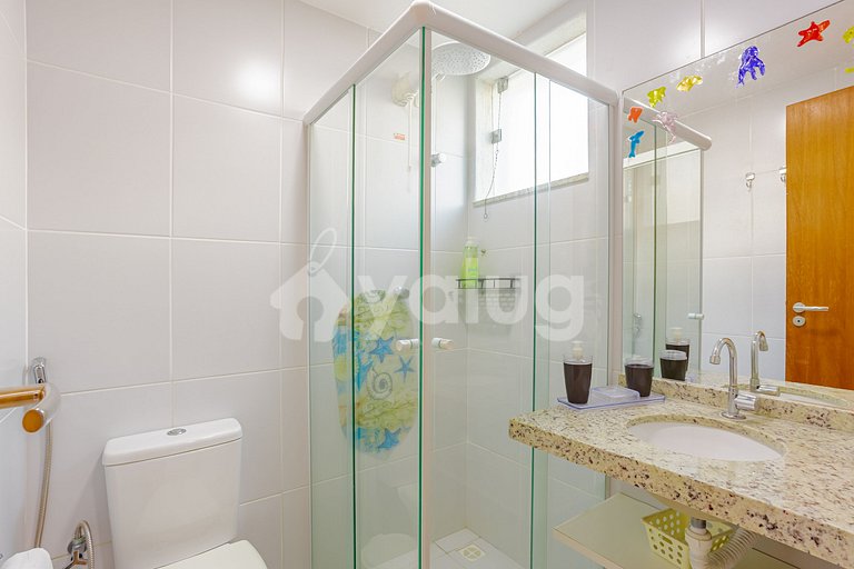 IT139 Apt 2 Suítes Cond Pé na Areia c/ Piscina