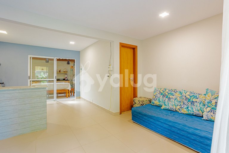 Dúplex IT 141 en condominio con piscina y acceso a la playa