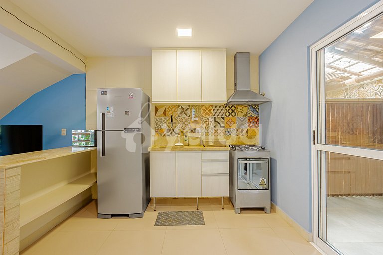 Dúplex IT 141 en condominio con piscina y acceso a la playa