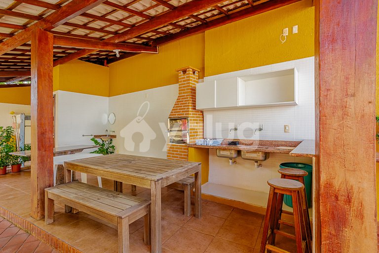 Aconchegante Casa 4 Suítes a 270m da Praia
